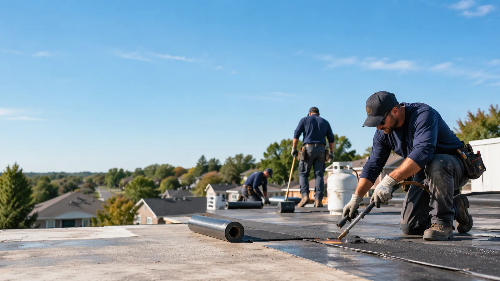 Flat Roof Leak Repair providers in Vail, IA